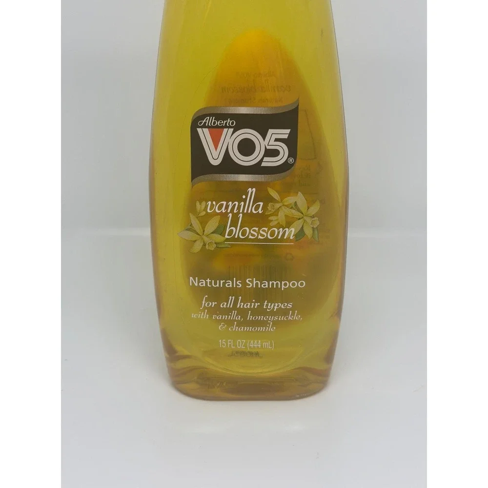 Alberto VO5 Vanilla Blossom Naturals Shampoo‎ 15Oz All Hair Types NEW 100% Full